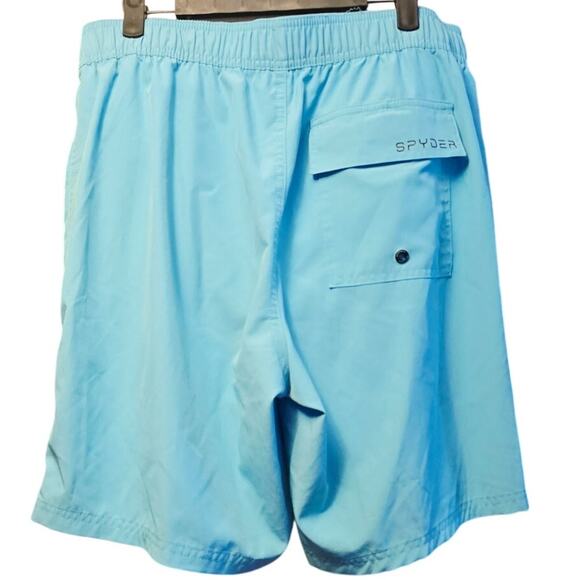 Spyder blue swim trunks size large - Picture 2 of 7
